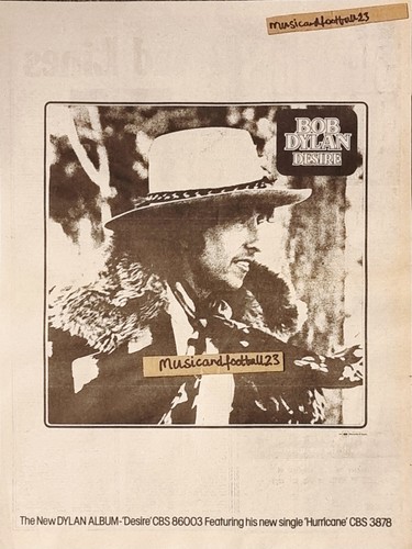 Bob dylan desire 1976 mmaker - dylan,