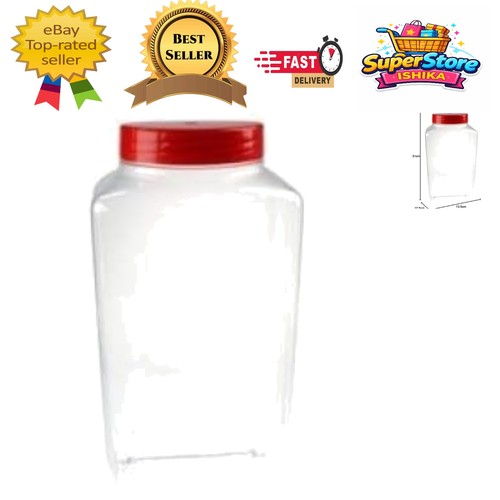 Large empty plastic - large, with