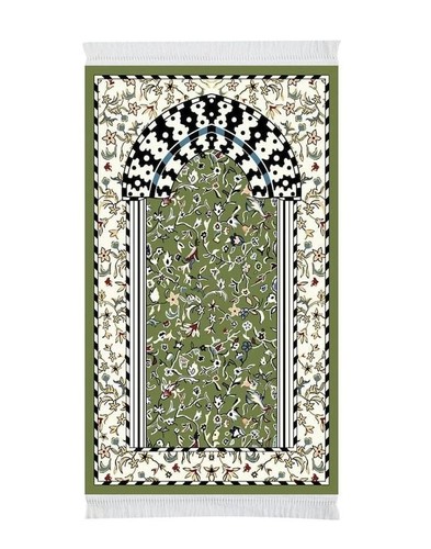 Luxury green islamic prayer - green,
