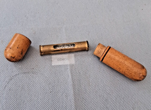 Vintage pocket brass - brass, spirit