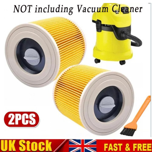 Wet dry cartridge filter for - wet,