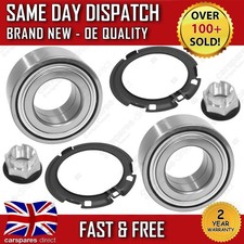 RENAULT TRAFIC MK2 2001-2014 FRONT WHEEL HUB BEARINGS & ACCESSORIES KIT X2 PAIR
