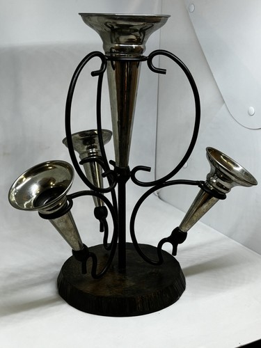 Vtg silver plated - vtg, epergne