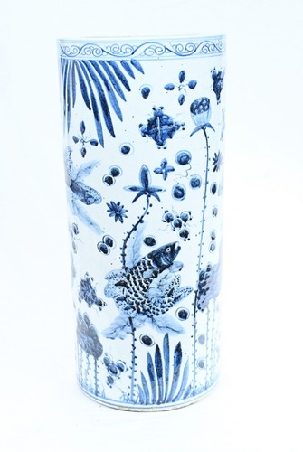 Blue and white - white, ming
