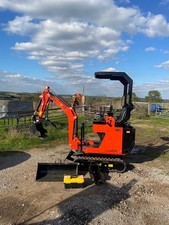 2025 LE0.8+ Mini Digger, Swing Boom, 3 Buckets, Pilot Control, Mechanical thumb