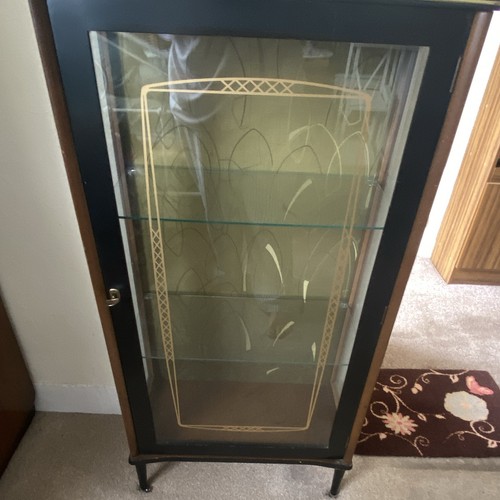 Wood glass display - wood,