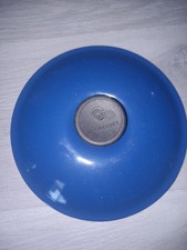 Vintage Le Creuset Cast Iron Blue Saucepan / Milkpan Lid '18'
