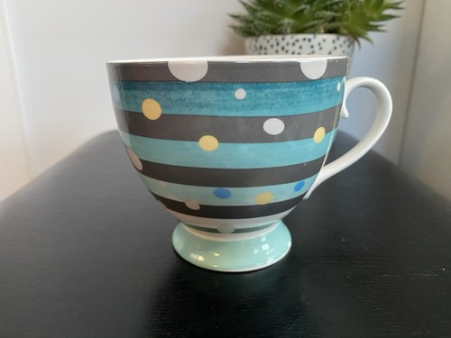 Kitchencraft china mug - china, blue/