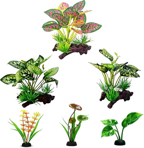 Reptile plants artificial - 6x,