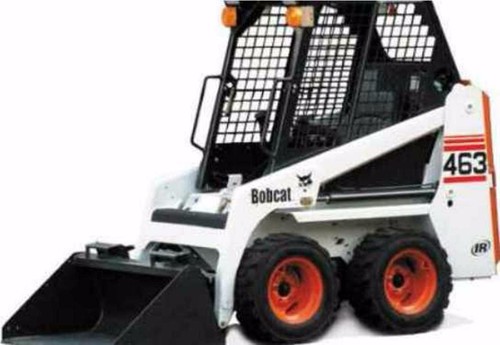 Bobcat 463 skid steer - steer, workshop