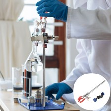 Premium Retort Stand and Clamp Set for Science Labs - Lab Equipment