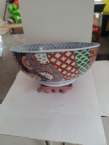 Hand painted japanese imari - hand-painted,