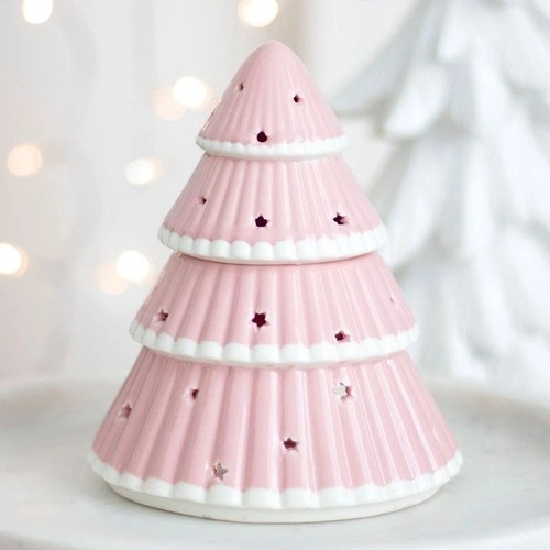 Pink christmas tree - christmas, burner