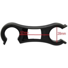 FIAMMA bike RACK RETAINER CLIP IN BLACK catch for carry bike 4 motorhome caravan