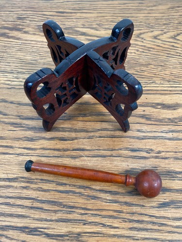 Antique chinese ornate - ornate, wooden