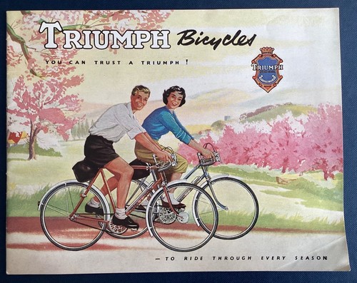 Triumph bicycles catalogue - bicycles,