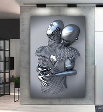 Silver Metallic Chain 3D