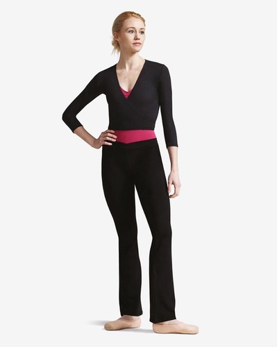 Capezio black cc750 jazz pant - black,