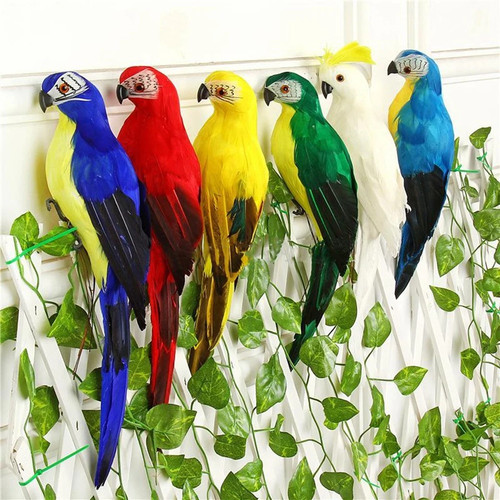 Realistic parrot bird ornament - realistic,