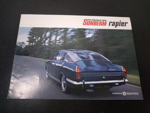 Sunbeam rapier brochure 5516 - rapier, 5516/h
