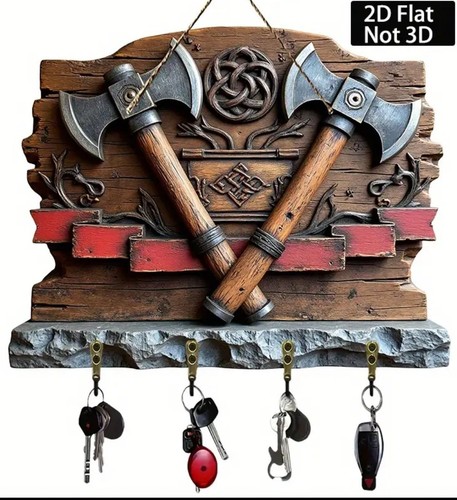 Wooden viking wall - wooden,