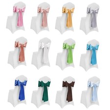 Wedding Satin Sashes For Chair
