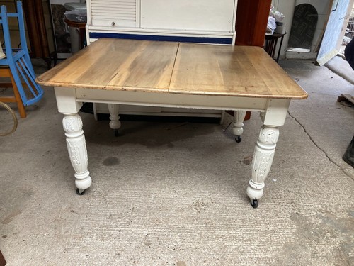 Farmhouse kitchen dining table - farmhouse,