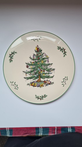 Spode christmas tree cake - christmas,