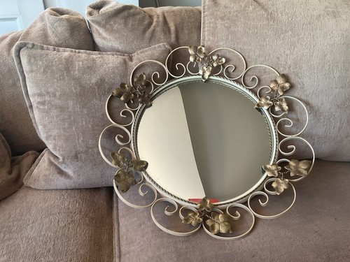 Vintage wrought iron - wrought, gilt