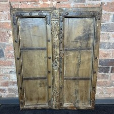 Pair Of Vintage Wooden Window