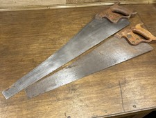 Vintage Henry Disston Saws X2 