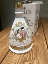 Royal Wedding 2011 Bells Whiskey Decanter With Box