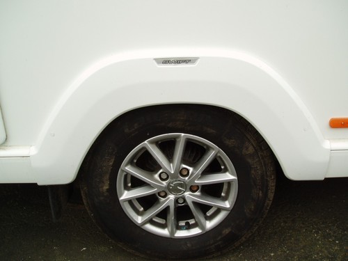 Caravan wheel arch cover - ,
