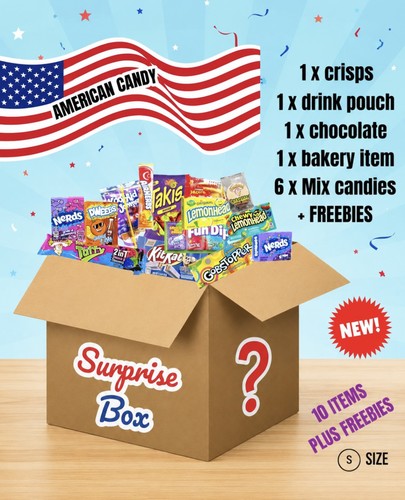 Small american sweets hamper - small,