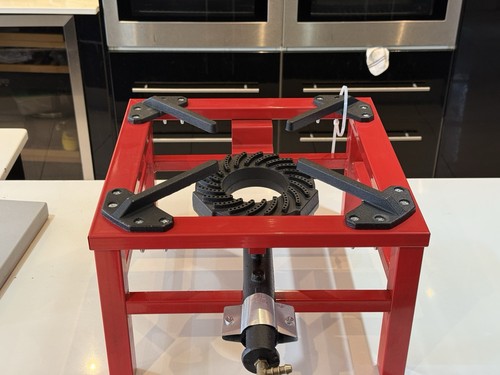 Heavy duty single burner - single, gas