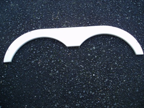Caravan wheel arch cover - wheel, spat