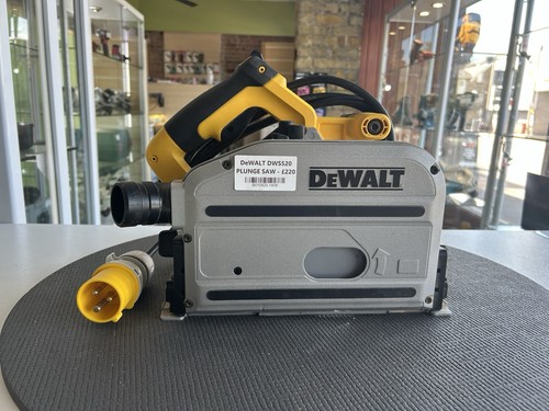 Dewalt dws520kt 240v - 240v, plunge