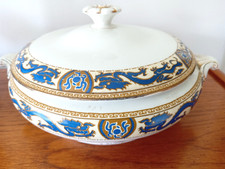 Booths Blue Dragon Silicon china tureen with lid. 