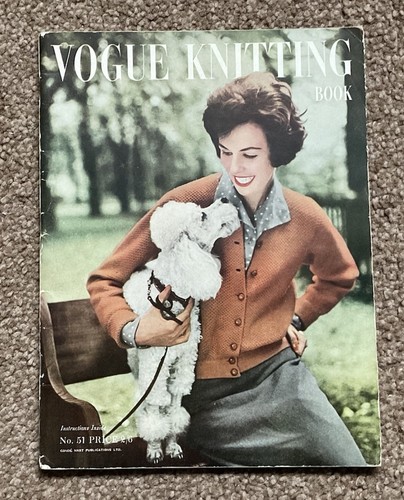Vintage vogue knitting book - vintage,