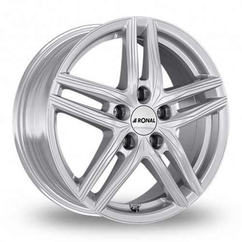 7x18 ronal r65 silver - 4x,