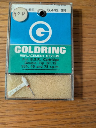 Goldring record stylus needle - goldring,