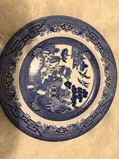 Churchill Blue Willow Pattern