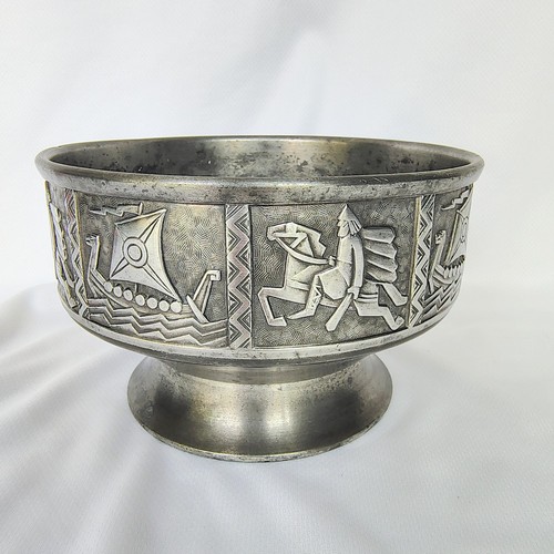 Vintage mastad pewter catch - mastad,