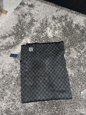 Balck and Grey Lv Scraf Men's