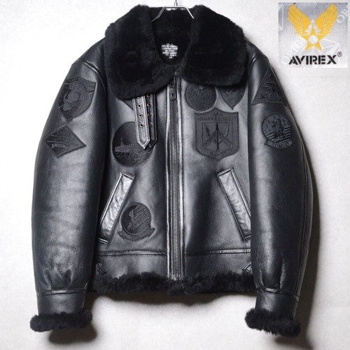 Avirex patch sheepskin - avirex,