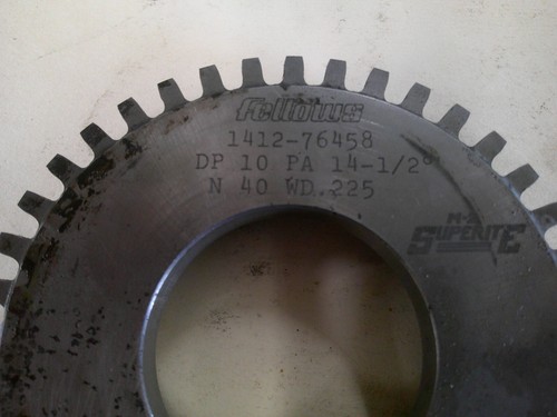 Fellows gear shaper cutter - shaper,