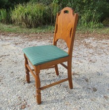 1 Vintage oak chair