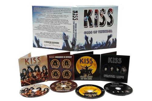 Kiss gods thunder - of, (4-cd