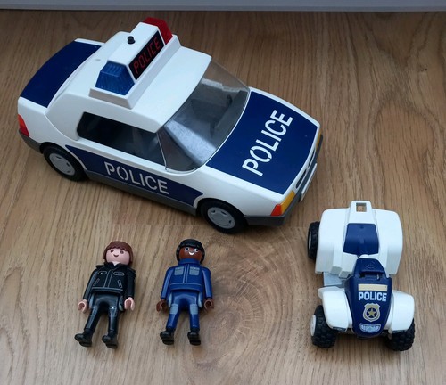 Playmobil 3904 police car with - 3904,