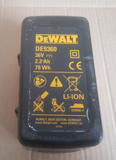 DeWalt  36 Volt Battery DE9360 36V LI-ION 2.2Ah 79Wh